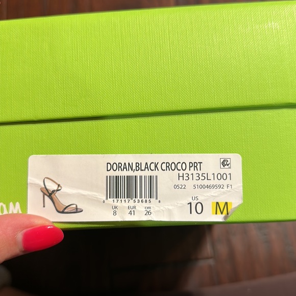 NWT Sam Edelman Doran Pumps Heel Stiletto Black 10 - Picture 8 of 9